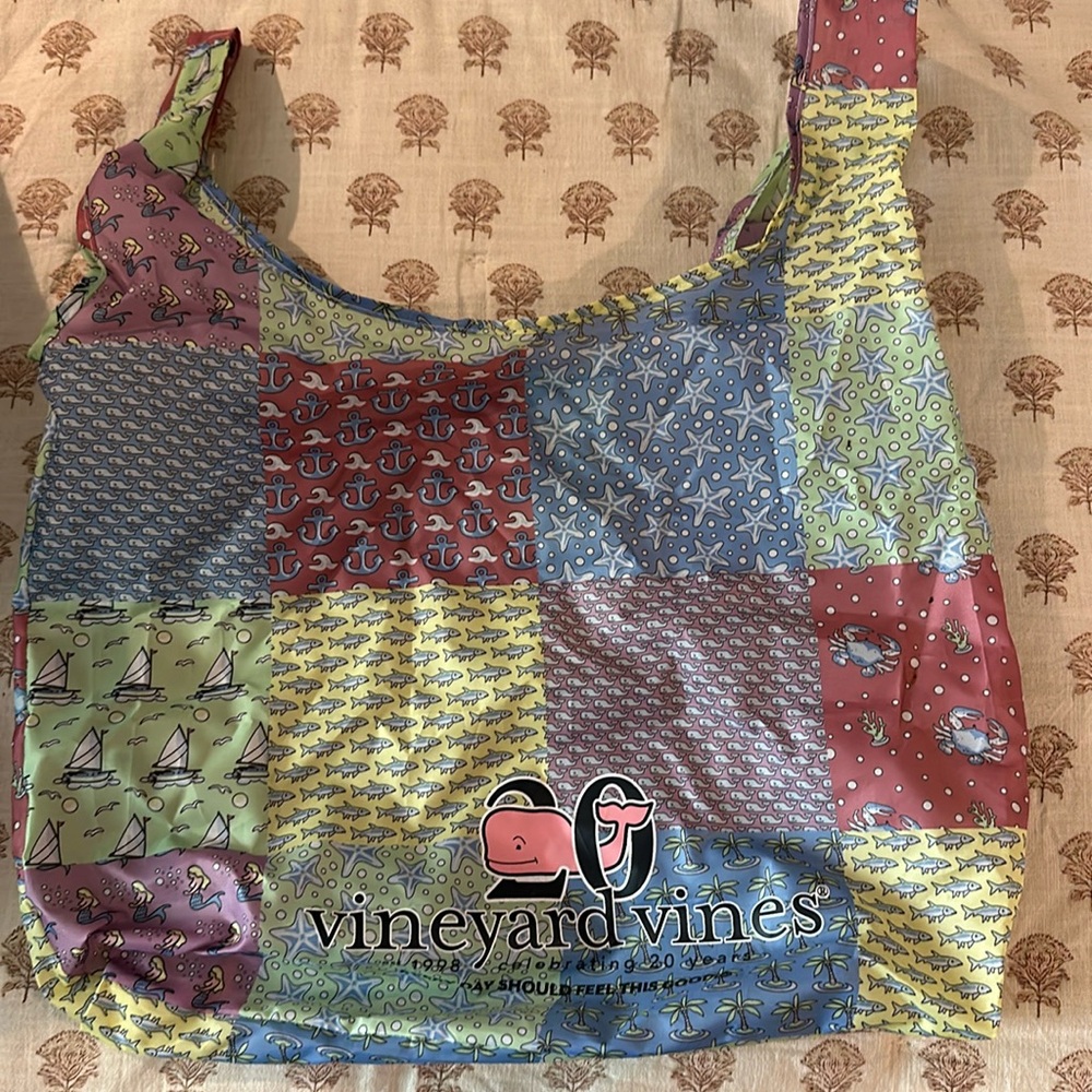 Vineyard Vines waterproof tote bag